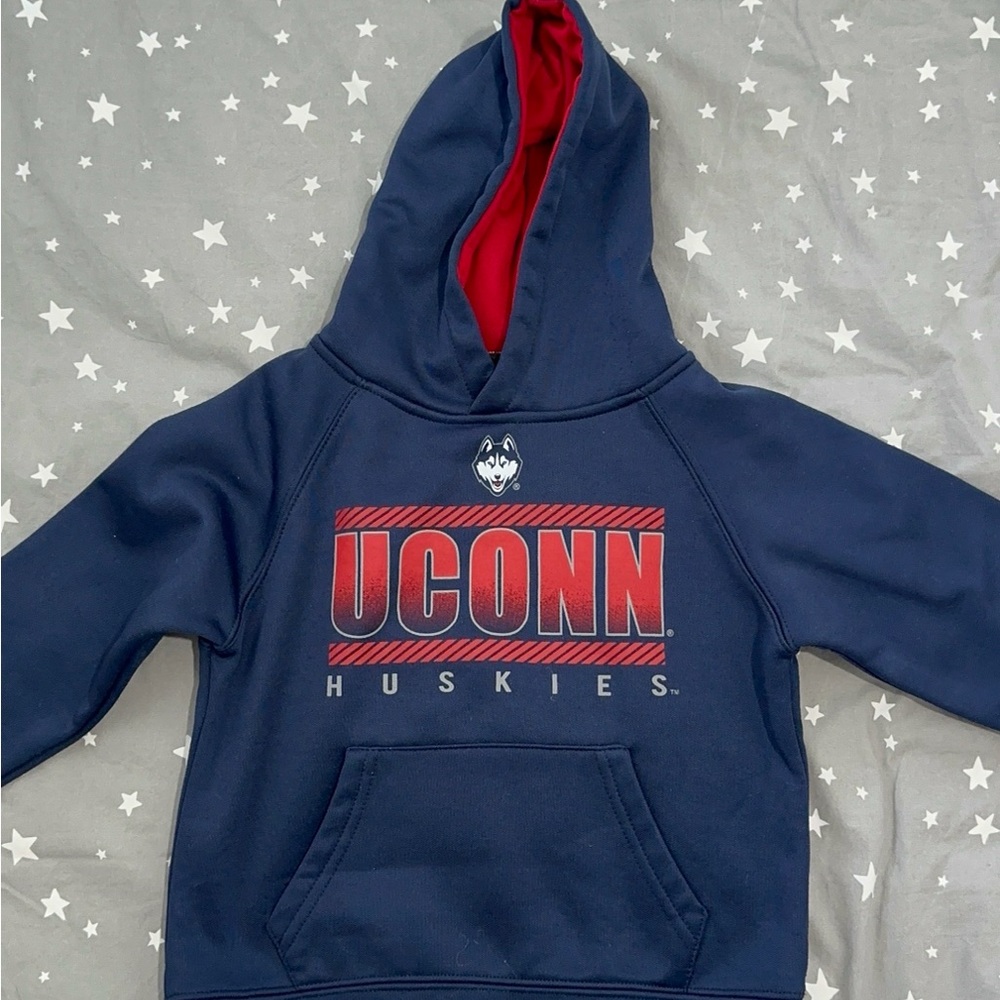 Huskies Kids Navy Hoodie